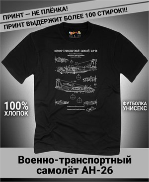 {{photo.Alt || photo.Description || 'Футболка Военно-транспортный самолёт АН-26'}}