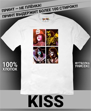Футболка Kiss-3 kiss-3